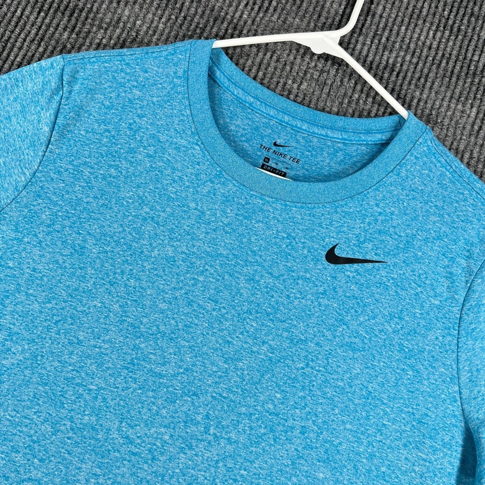 Nike The Nike Tee Shirt Womens XL Blueā Short Sleeve Athletic Casual Active Run